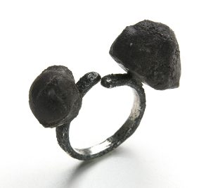 Concrete, Silver 925, Niello