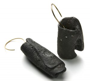 Concrete, Plexiglass, Gold 18kt
