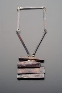 Shibuici, Gold 18kt, Silver oxidized