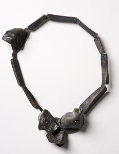 Concrete, Shibuici, Silver 925 oxidized