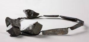 Concrete, Shibuici, Silver 925 oxidized