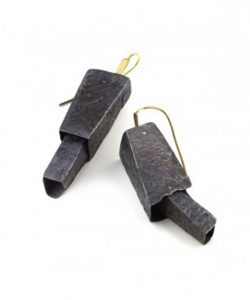 Shibuici, Gold 18kt, Silver 925 oxidized